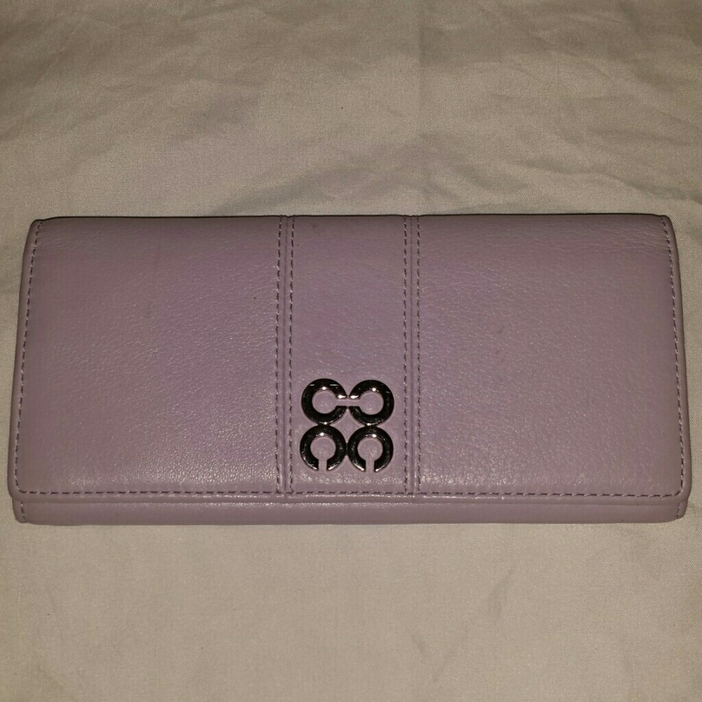 Coach purple Julia wallet
