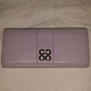 Coach purple Julia wallet