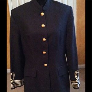 Military style blazer