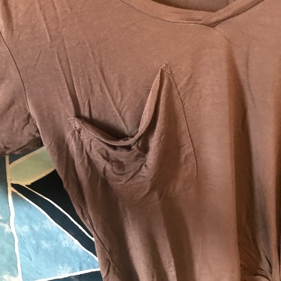 Tilly’s purple soft pocket tshirt. - Picture 2 of 3