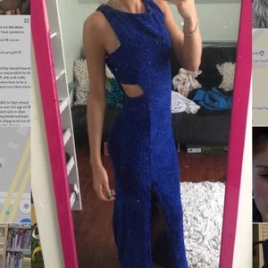 Royal Blue Formal Dress