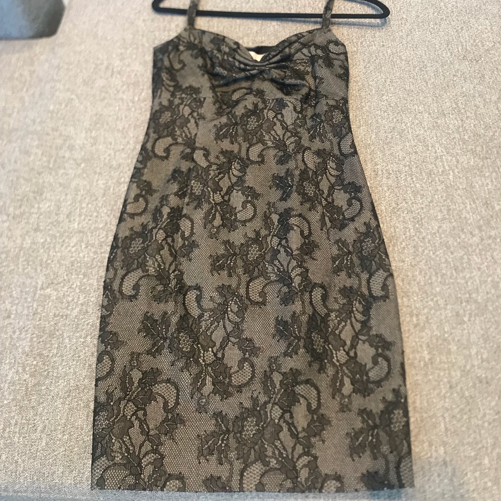 NWOT Valentino Black Lace Dress XS