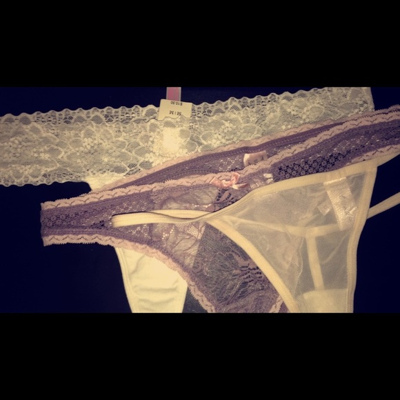 PINK Victoria's Secret Other - 🍭Victoria's Secret Bundle of 3 lace thong undies