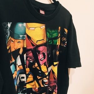 Marvel multiple character shirt