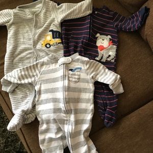 Carters baby boy PJ bundle