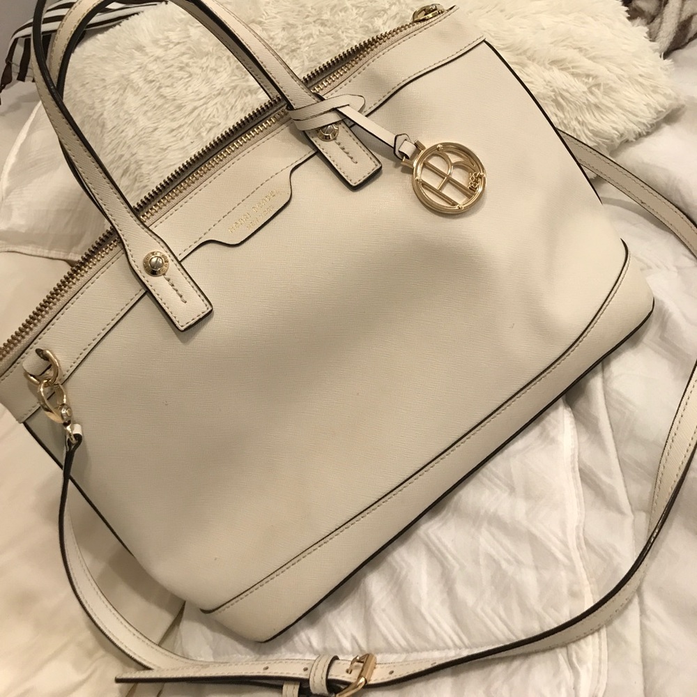 White Henri Bendel bag