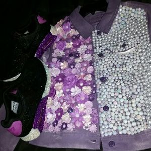 custom jacket & shoes bundle