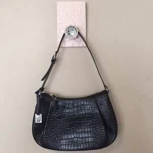etienne aigner black shoulder bag
