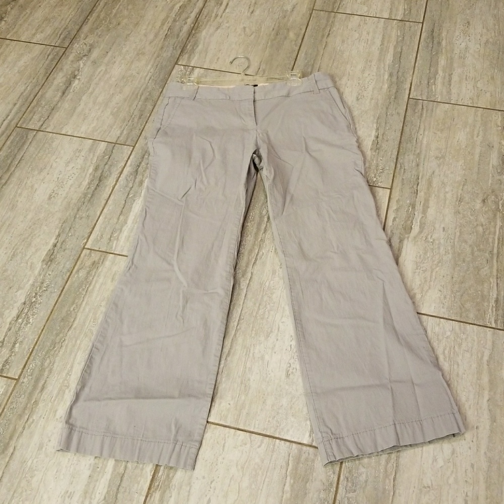Jcrew city fit grey slacks