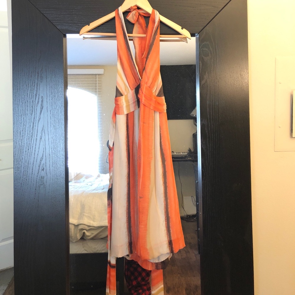 BCBG Maxazria halter dress