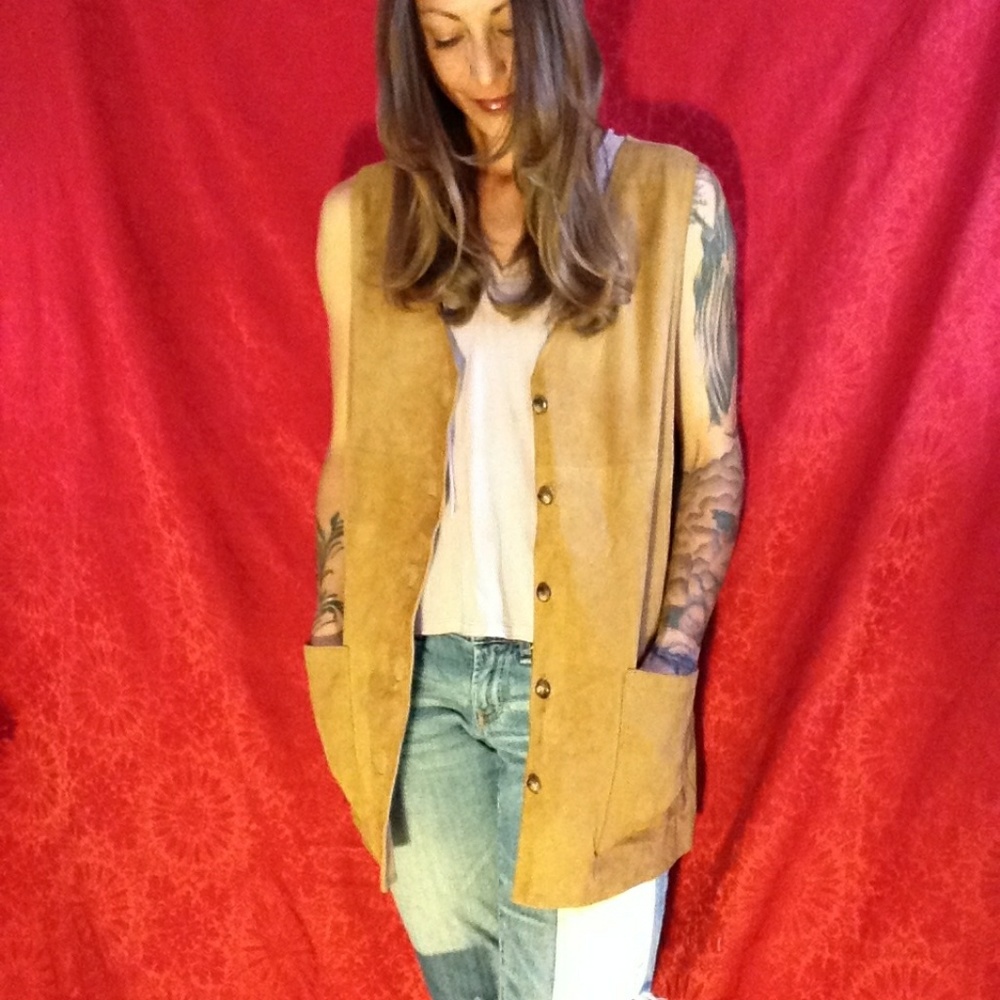 Putumayo Genuine Leather Vest