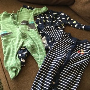 Carter's baby boy PJ bundle