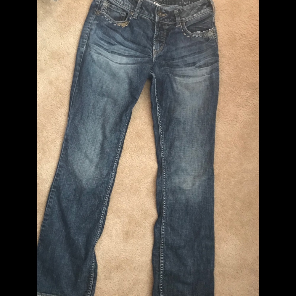 Silver jeans