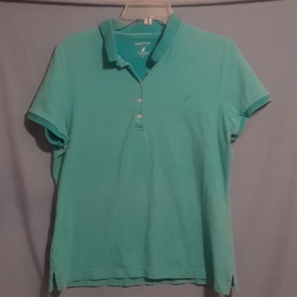 Womens Nautica collar shirt