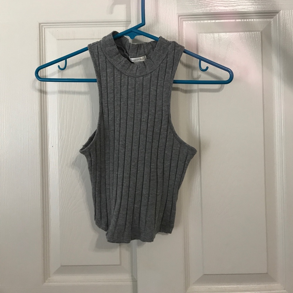 Gray Crop Top - Picture 2 of 2