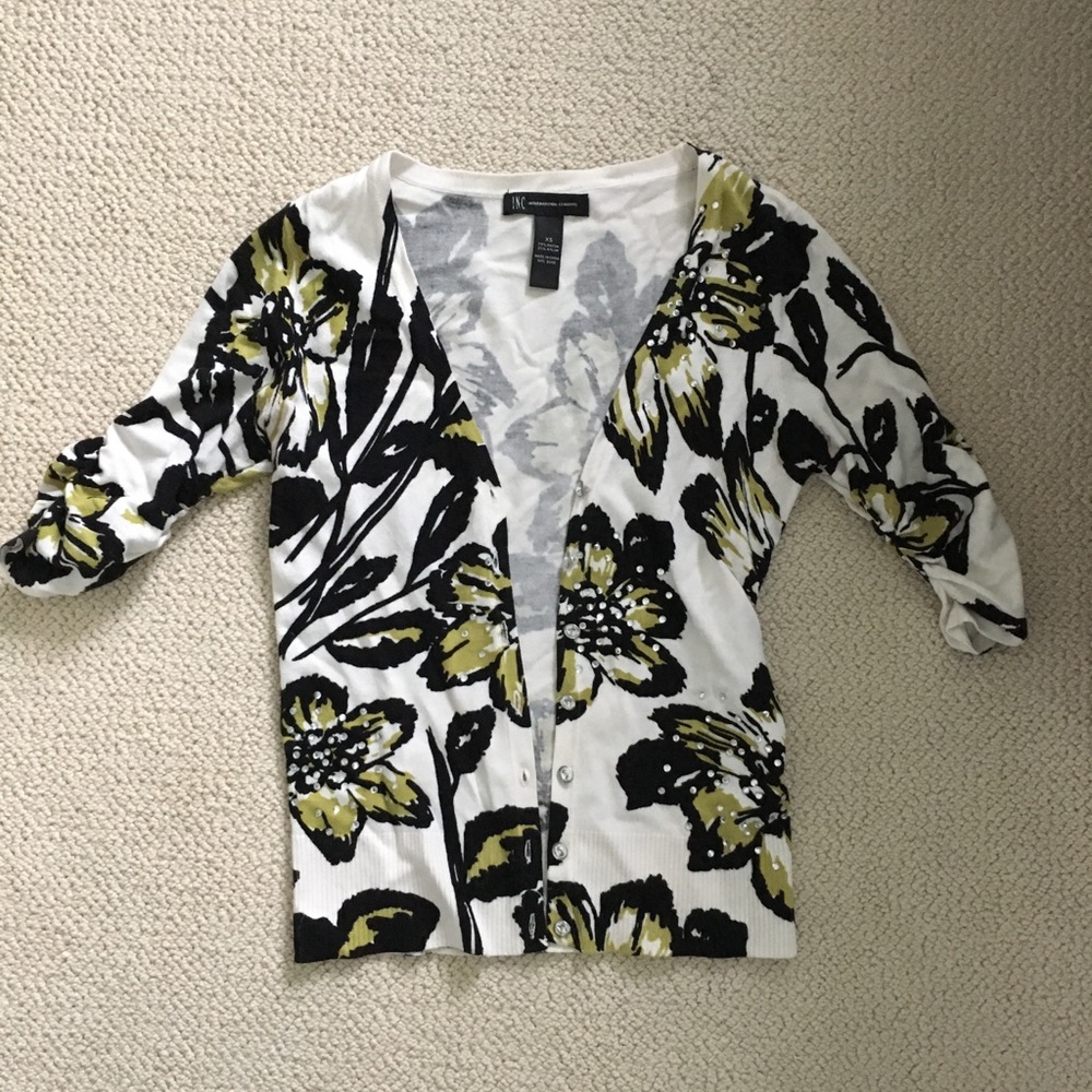 Short sleeve cardigan by I.N.C.