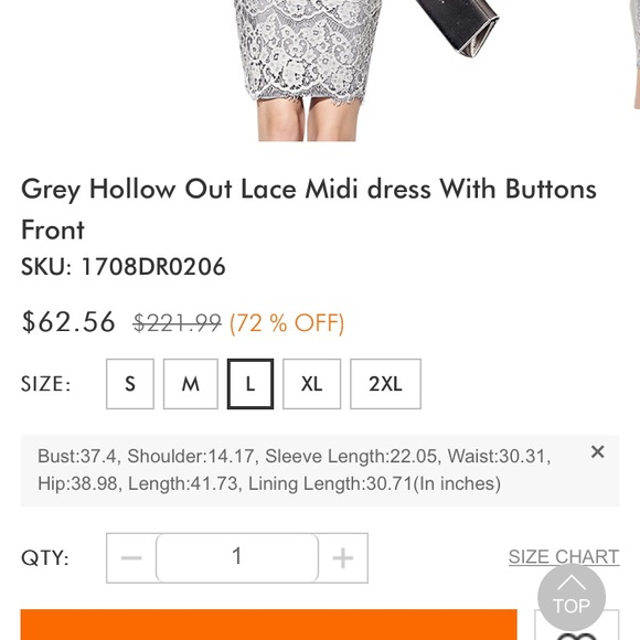 Metisu lace dress - Picture 3 of 3