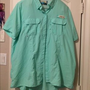 Baby blue Magellan fishing shirt!