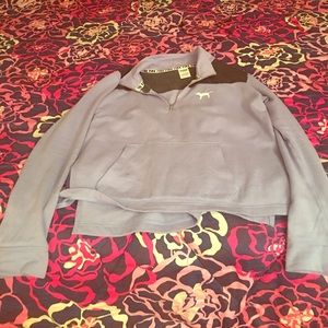 Quarter zip Victoria’s Secret Pink shirt