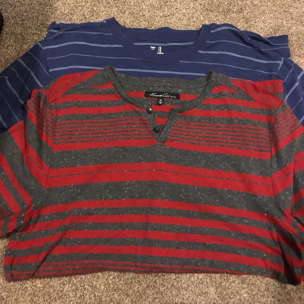 2 men’s shirts