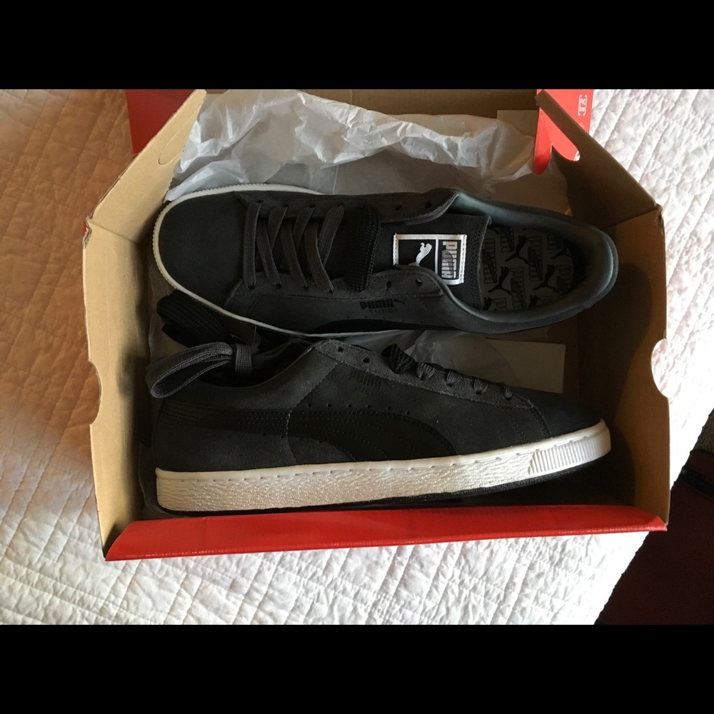 Puma men's suede sneaker