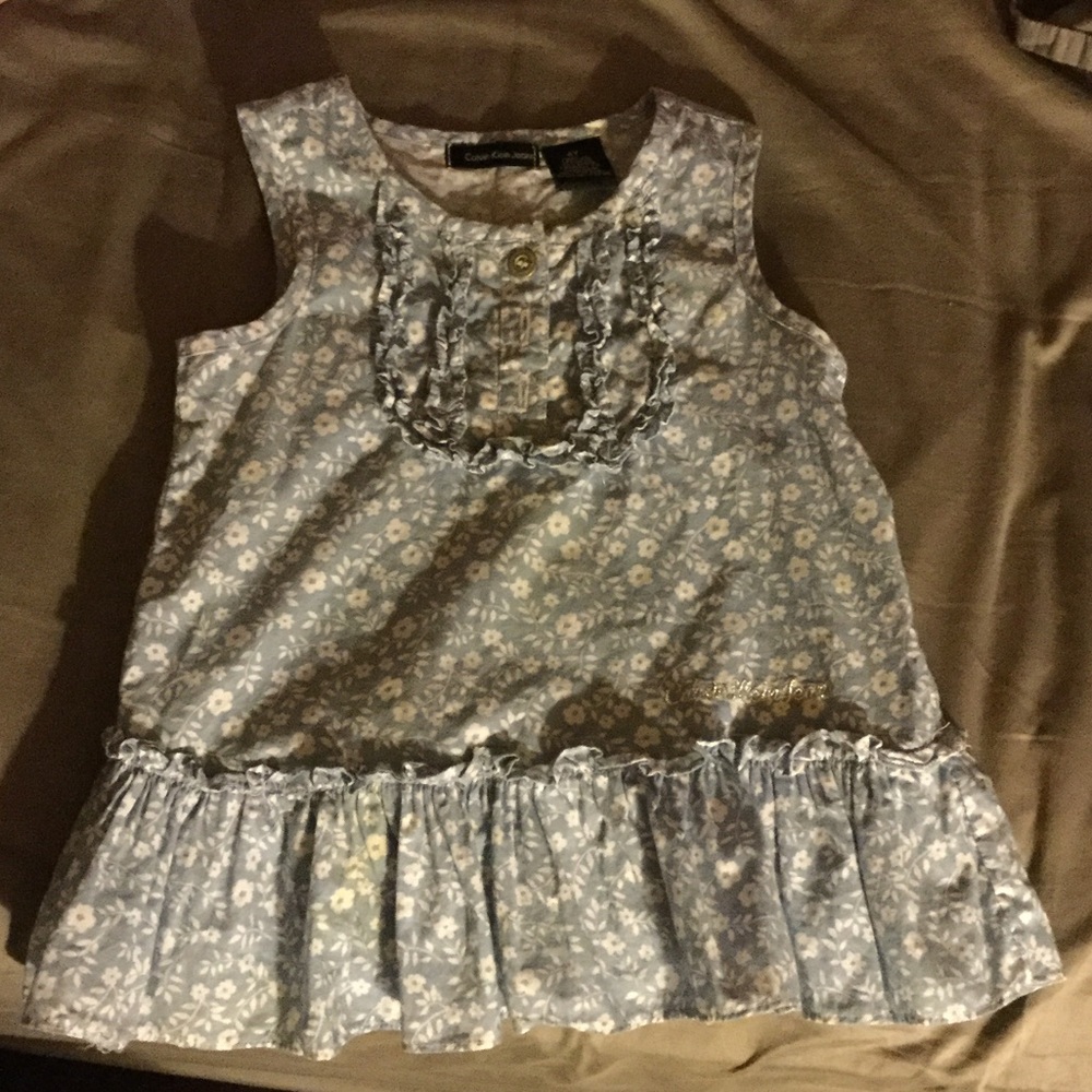 Calvin Klein Jean sleeveless toddler shirt