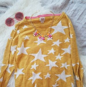 Bright Star Yellow Knit Sweater