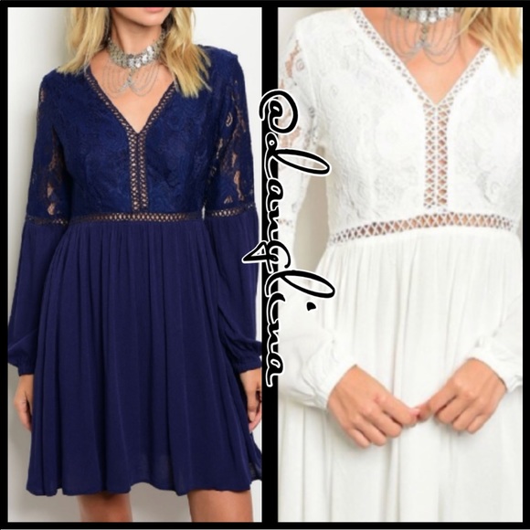 Cute long sleeve dress - Picture 3 of 3