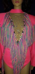 Dance costume party style leotard