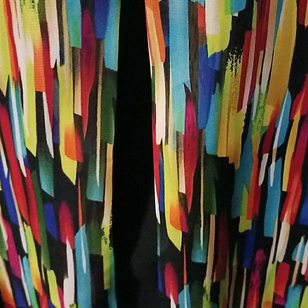 Multi-Colored Polyester Tank - Picture 4 of 4