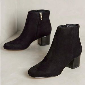Sam Edelman Edith Bootie Black Suede 7.5