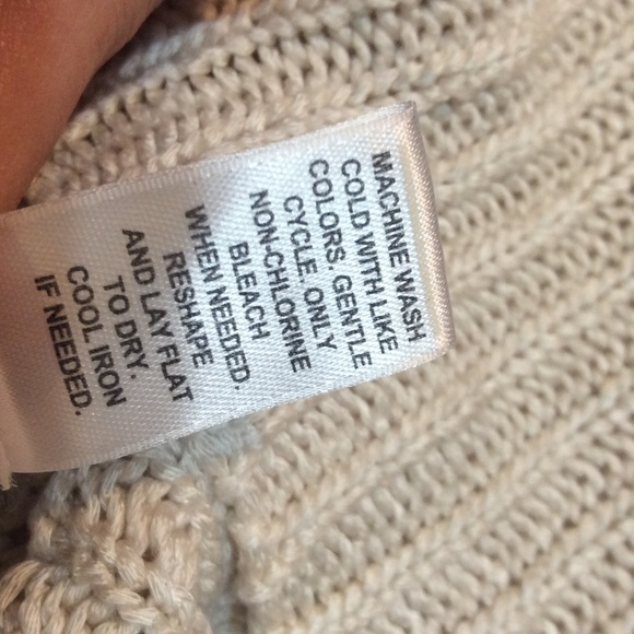 Crochet/Knit Dolman Sleeve Sweater - Picture 7 of 7