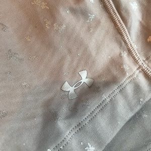 NWT Silver UA Infrared Cold Gear Workout Hoodie