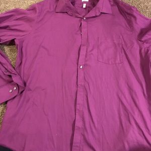Purple dress shirt