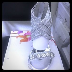 Little girls princess heel