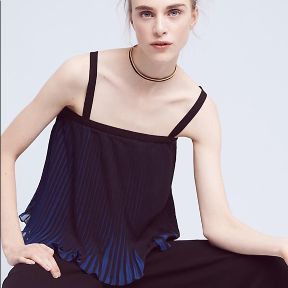 Anthro – Pleated Banquet Cami by HD in Paris