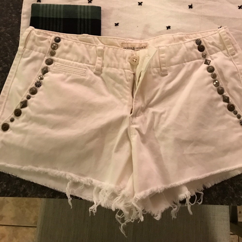 White shorts