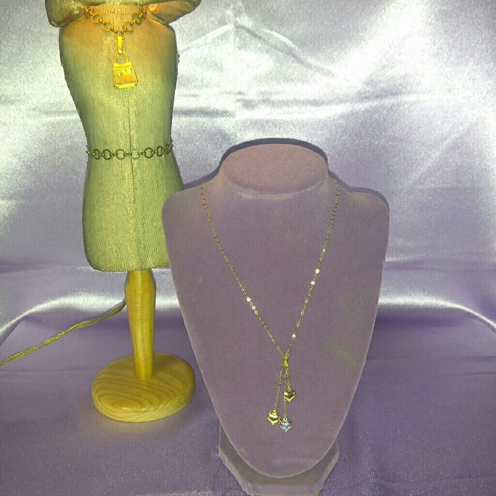 17" 14k  real gold necklace