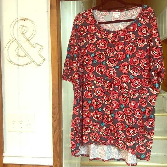 LuLaRoe Tops - LuLaRoe Disney Roses Irma! 🌹MAJOR 🦄