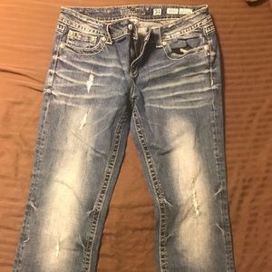 Miss Me size 12 easy fit jeans. Gently worn.