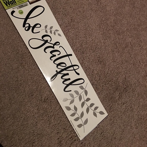 Be grateful wall sticker creations - Picture 1 of 4