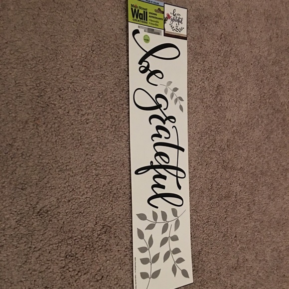 Be grateful wall sticker creations - Picture 3 of 4