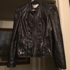 Leather Moto Jacket