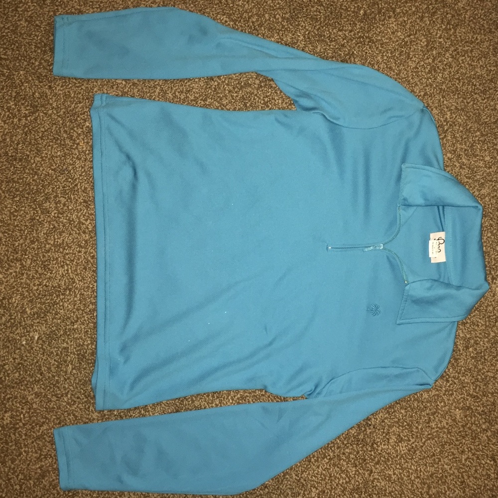 Lilly Pulitzer electric blue popover