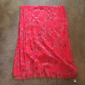 Gap bird print scarf