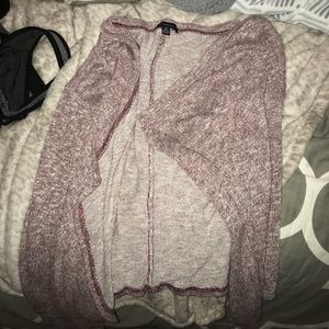 NWOT light purple AEO cartigan