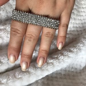 Crystal Pair of Brass Knuckles