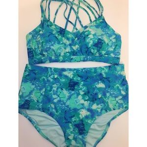 HIGH WAISTED SWIM SUIT
