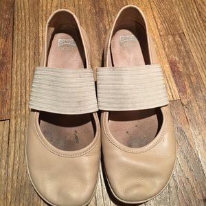 Camper ballet flats size 37. Definitely worn!