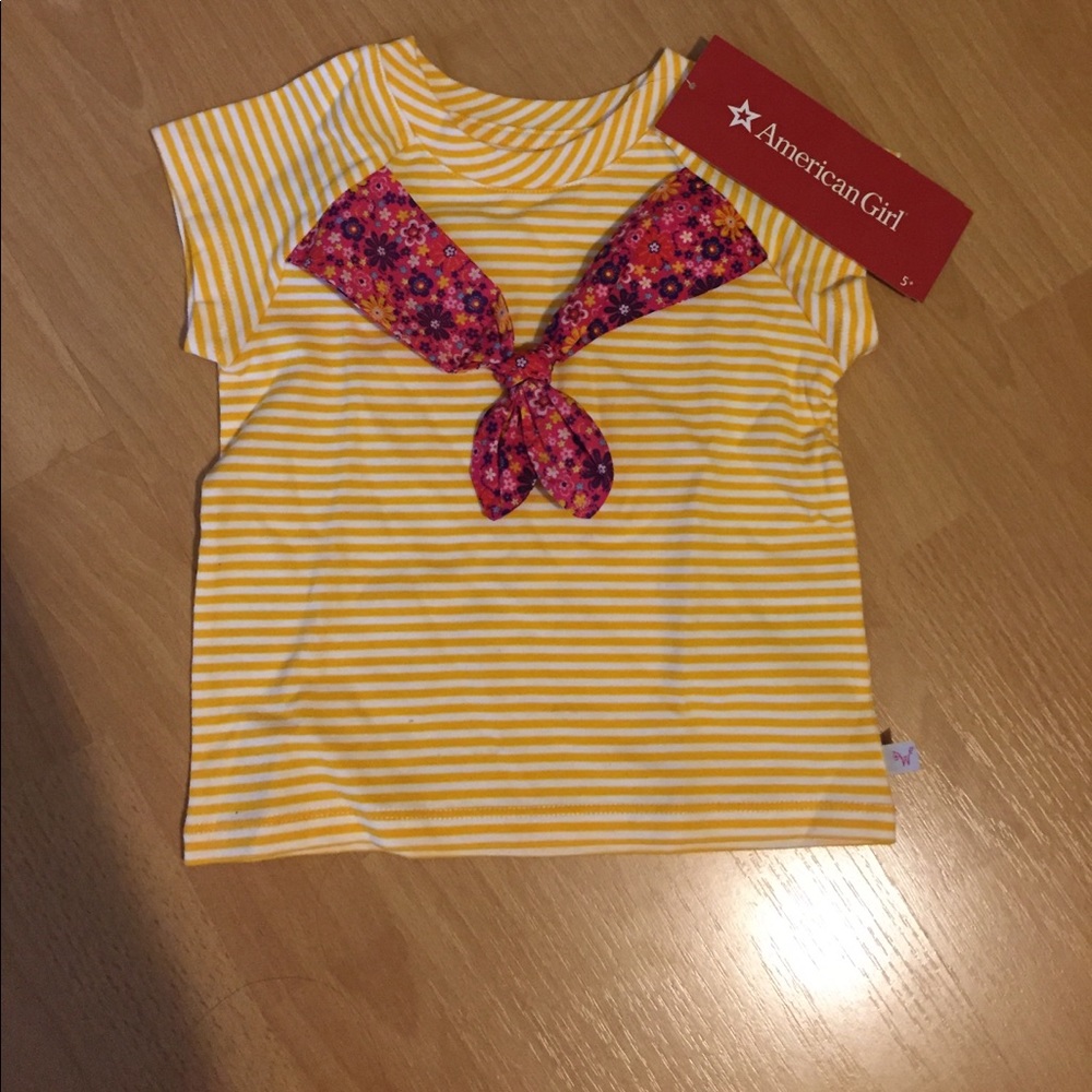 New With Tags American Girl Wellie Shirt